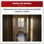 Adolescente de 13 años acusado de homicidio culposo en Seattle