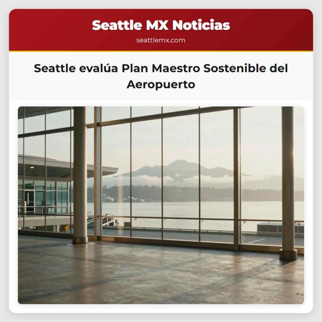 Seattle evalúa Plan Maestro Sostenible del