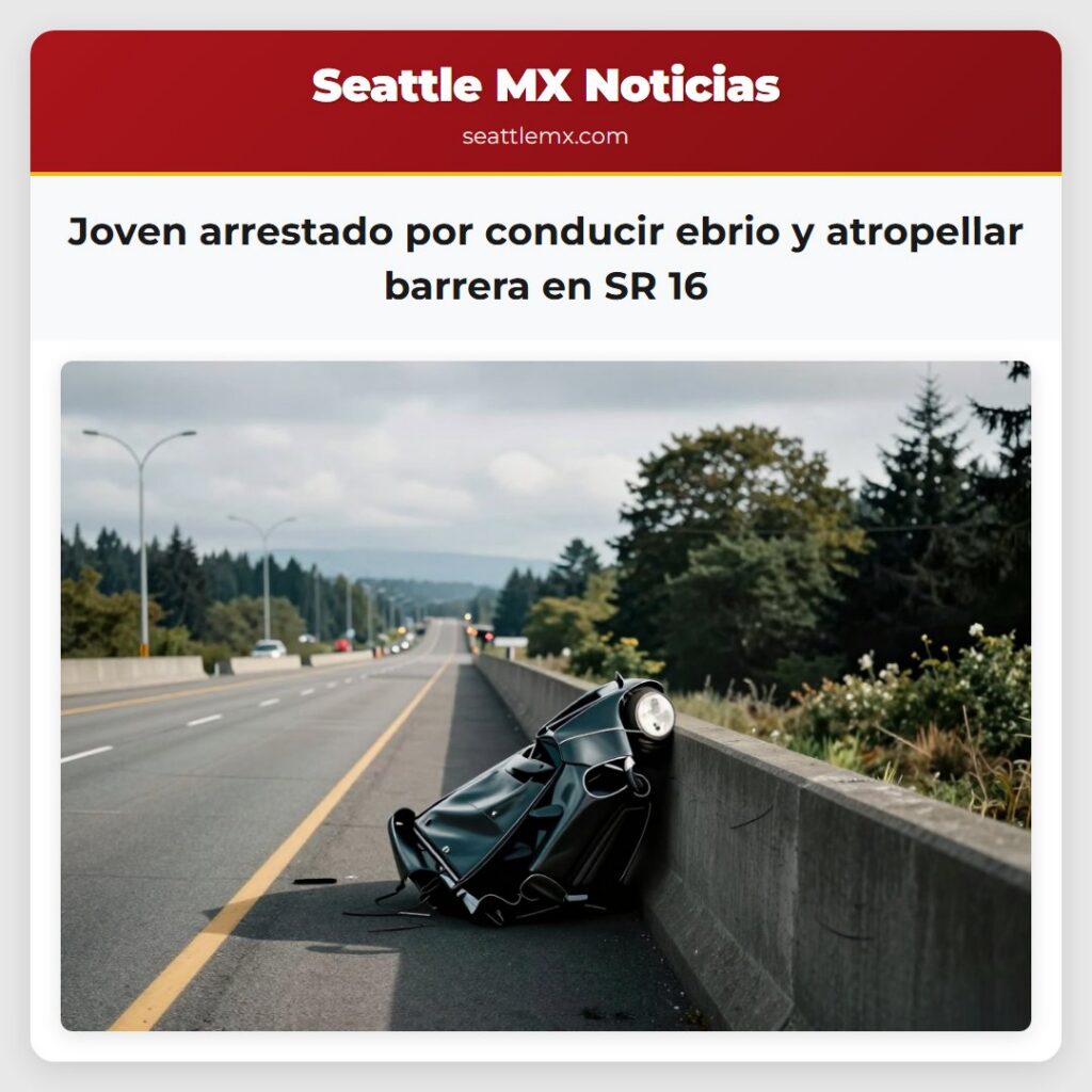 Noticias De Seattle 2 Joven arrestado por conducir ebrio y atropellar