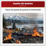 Toque de queda de quema en Snohomish