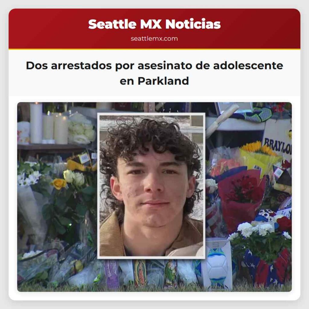 Dos arrestados por asesinato de adolescente en