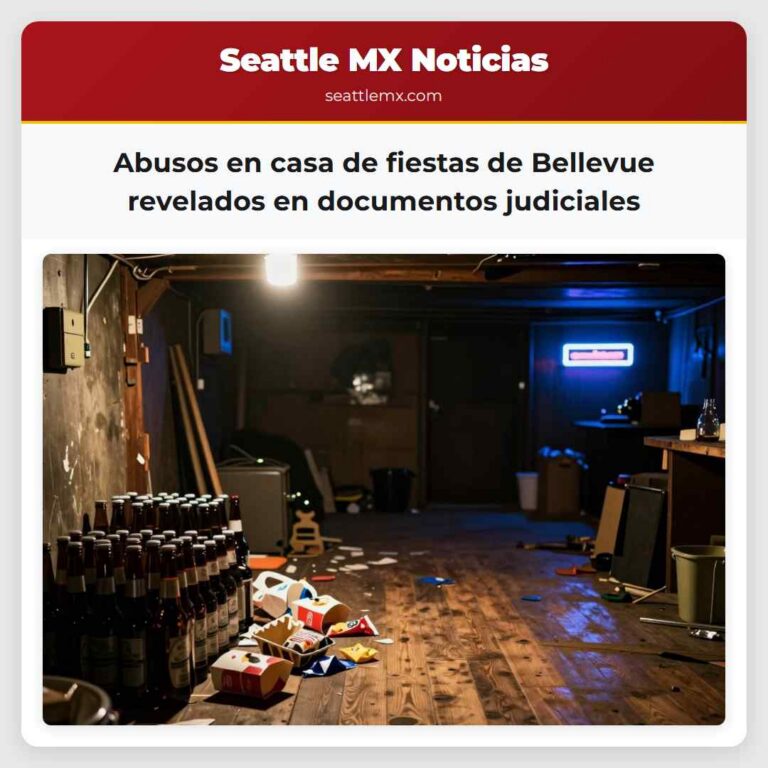 Abusos en casa de fiestas de Bellevue revelados en documentos judiciales
