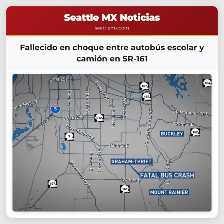 Fallecido en choque entre autobús escolar y camión en SR-161
