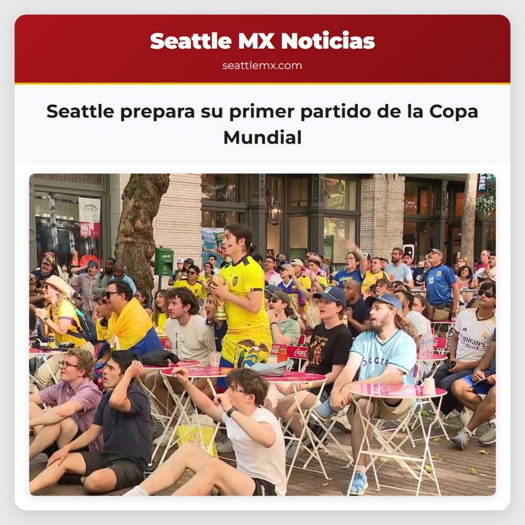 Seattle prepara su primer partido de la Copa