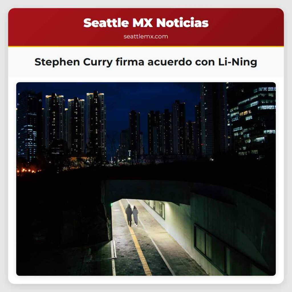 Stephen Curry firma acuerdo con Li-Ning