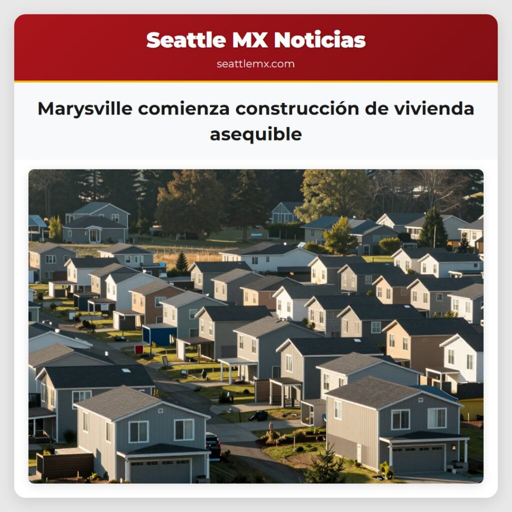 Marysville comienza construcción de vivienda