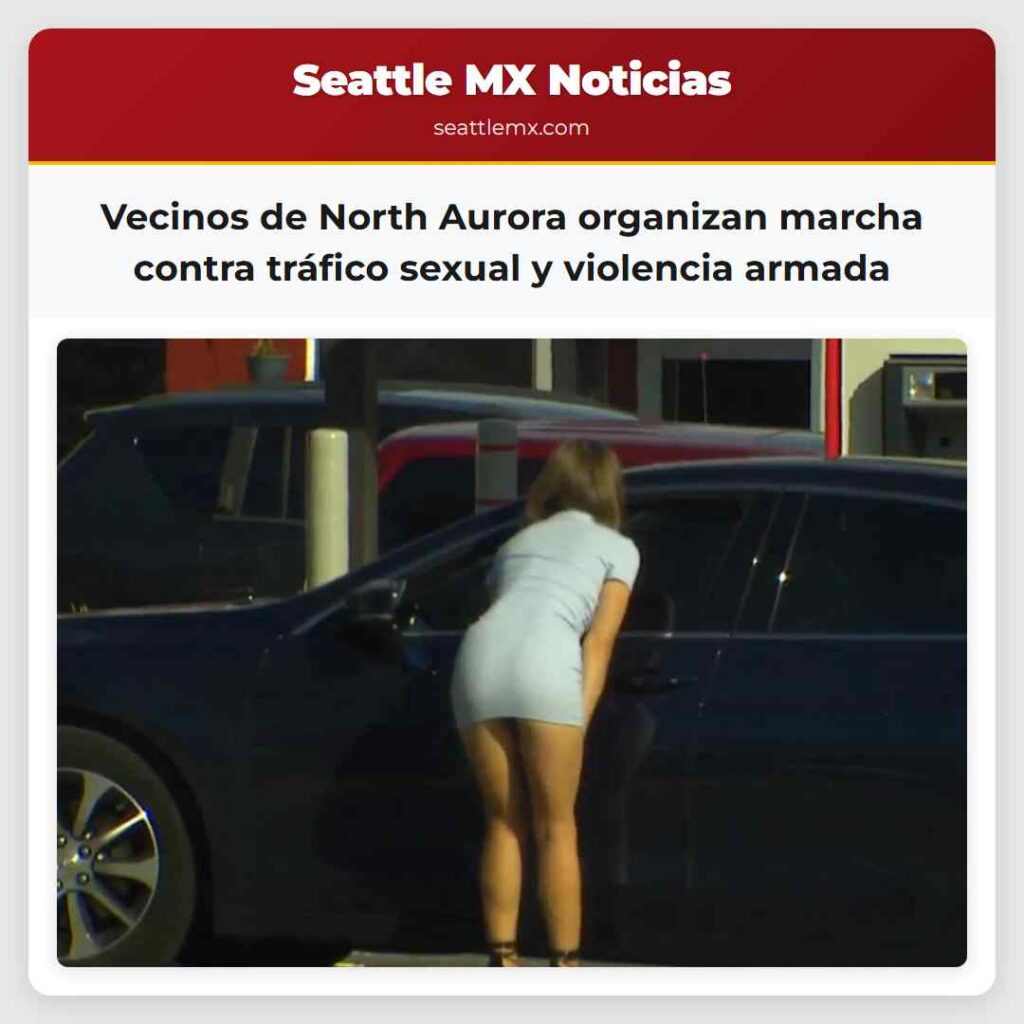Vecinos de North Aurora organizan marcha contra