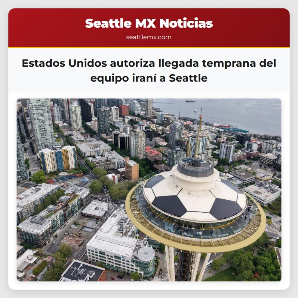Estados Unidos autoriza llegada temprana del