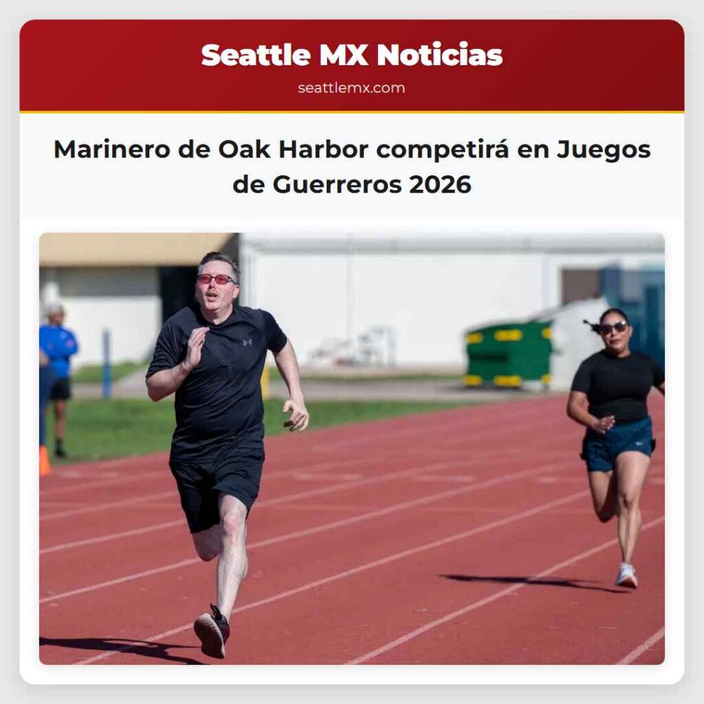 Marinero de Oak Harbor competirá en Juegos de