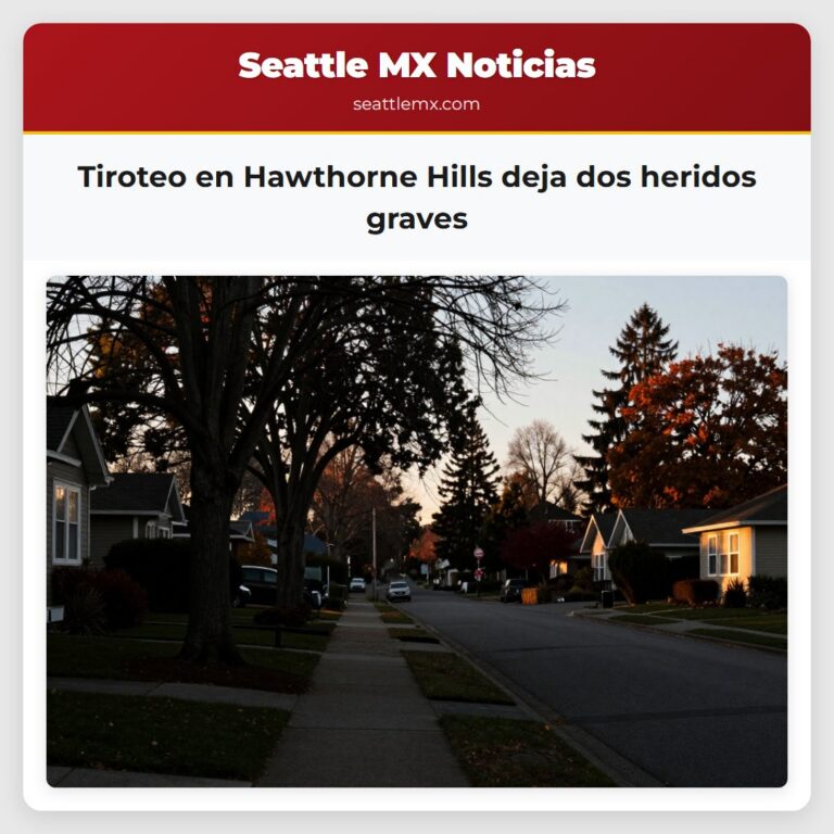 Tiroteo en Hawthorne Hills deja dos heridos graves