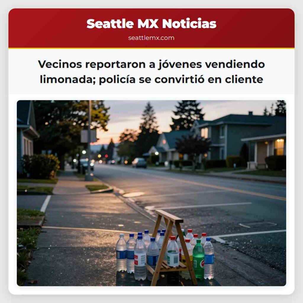Vecinos reportaron a jóvenes vendiendo limonada;
