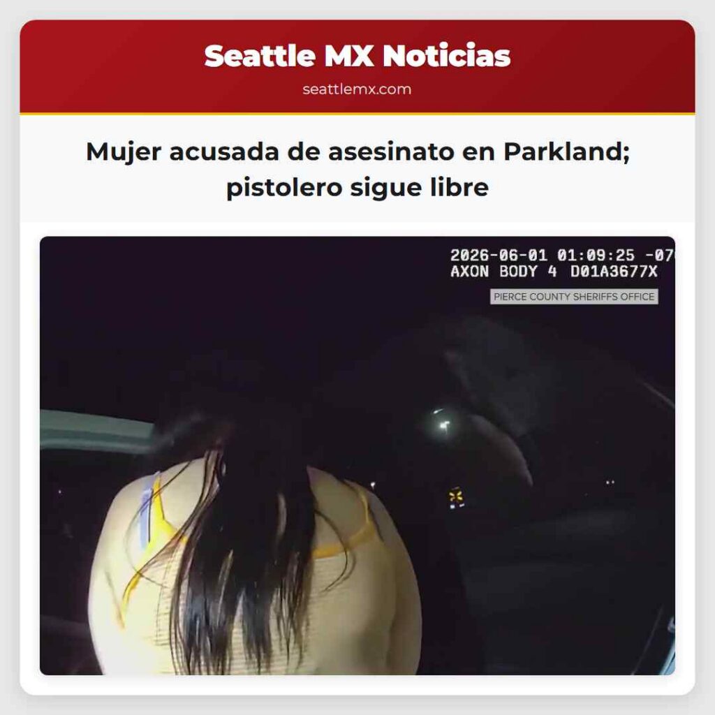 Mujer acusada de asesinato en Parkland; pistolero