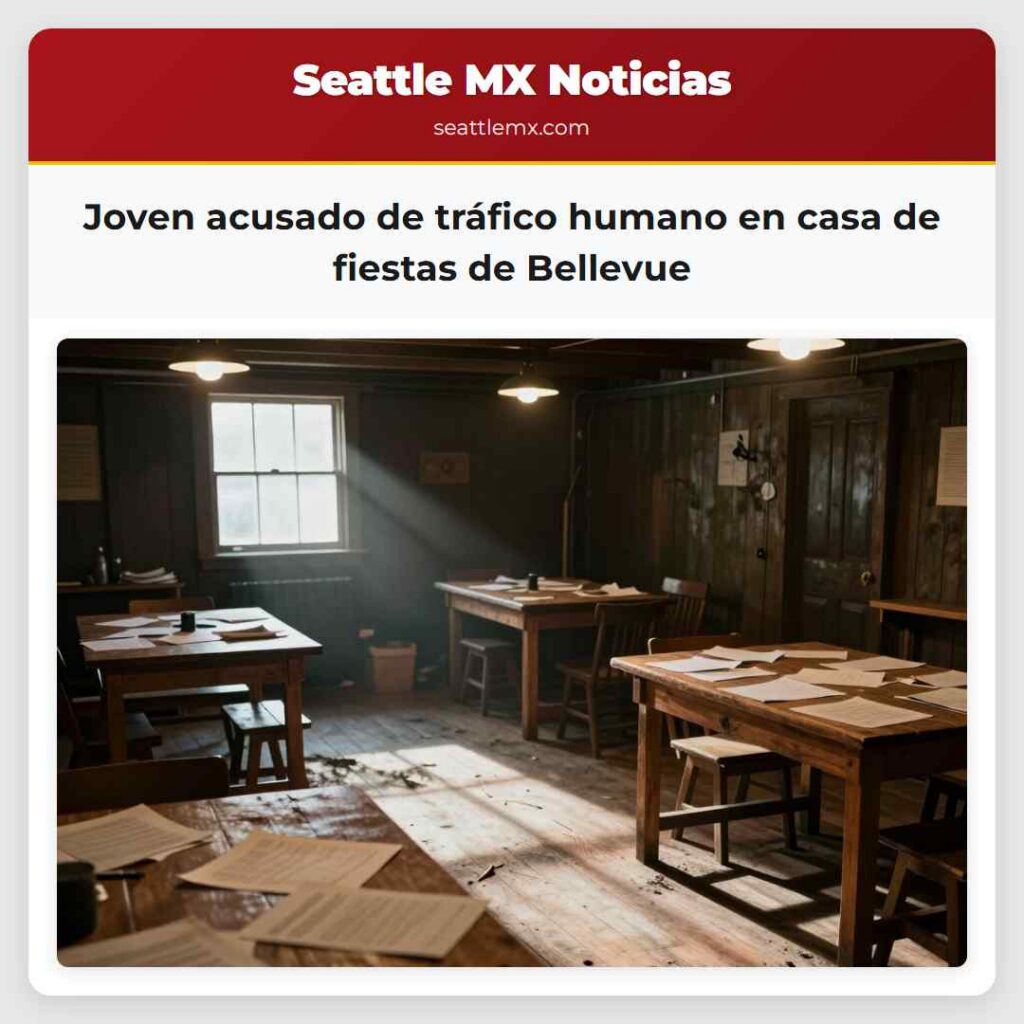 Joven acusado de tráfico humano en casa de