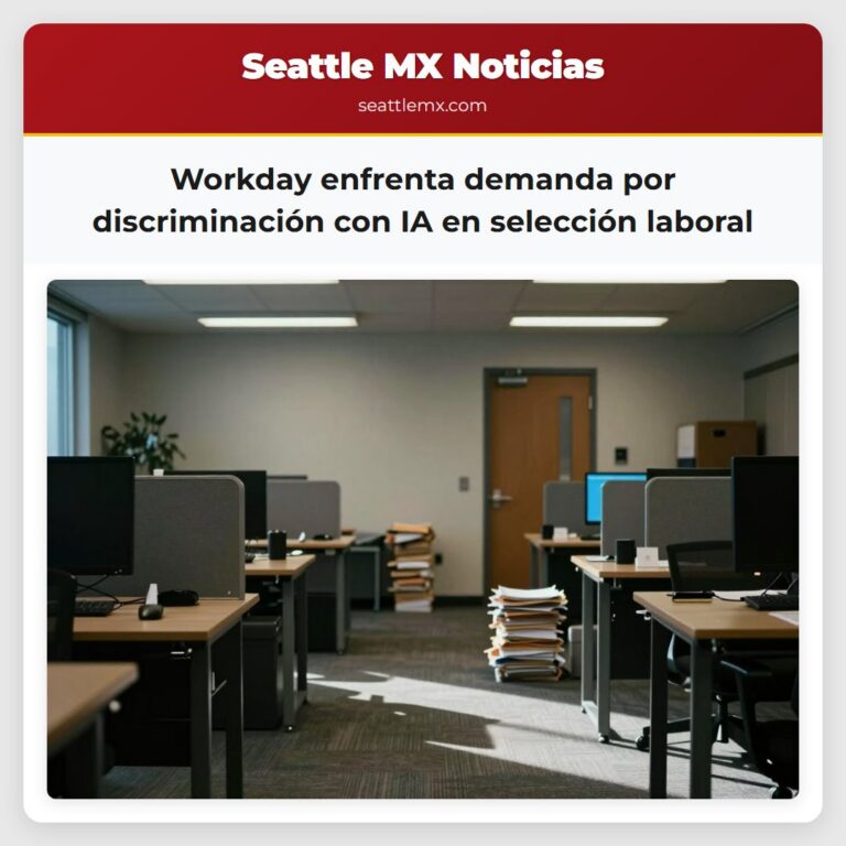 Workday enfrenta demanda por discriminación con IA en selección laboral