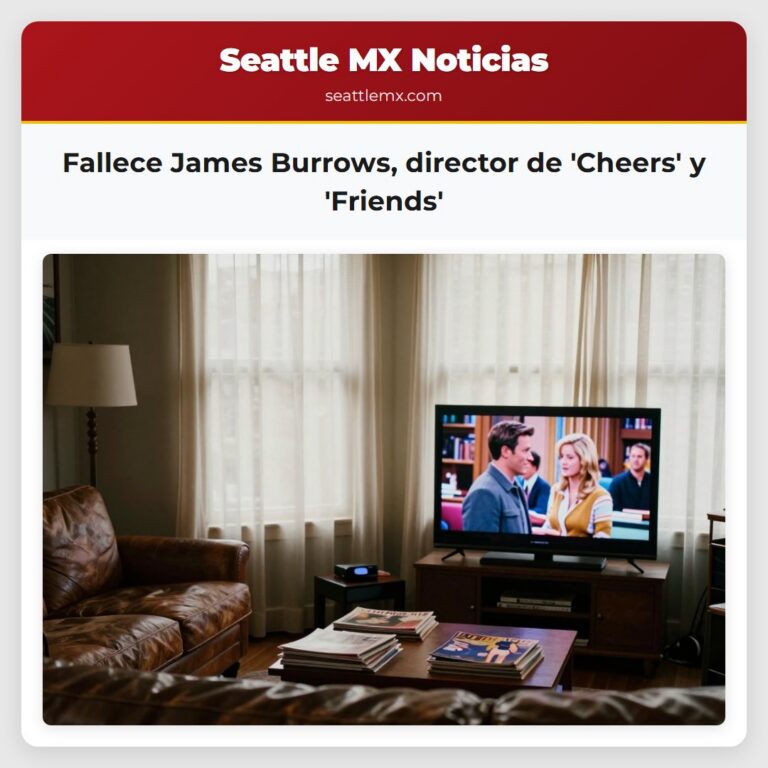 Fallece James Burrows director de Cheers y Friends