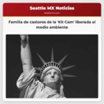 Familia de castores de la Kit Cam liberada al medio ambiente