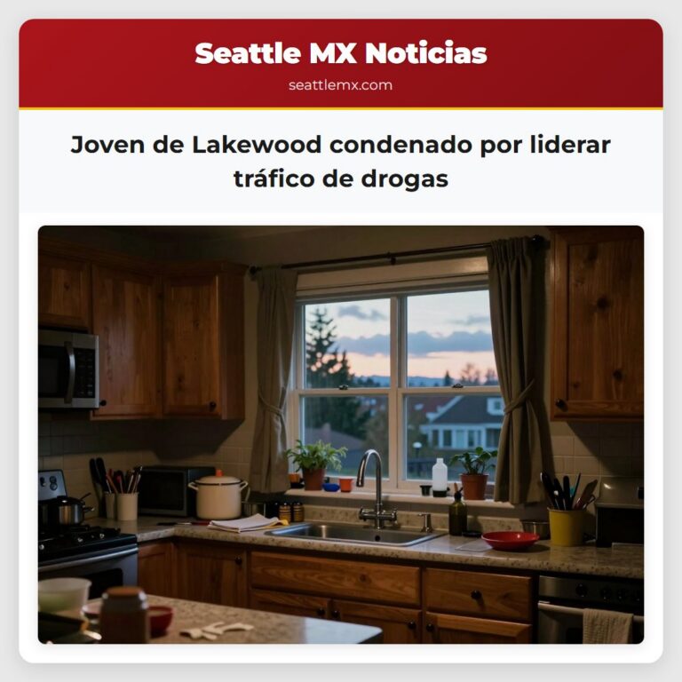 Joven de Lakewood condenado por liderar tráfico de drogas