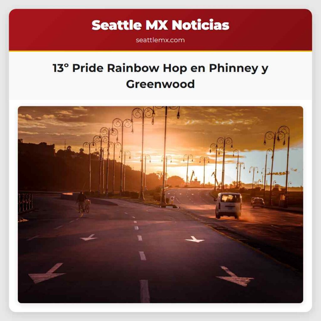 13º Pride Rainbow Hop en Phinney y Greenwood