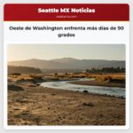 Oeste de Washington enfrenta más días de 90 grados