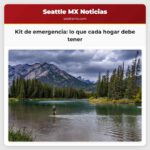Kit de emergencia lo que cada hogar debe tener