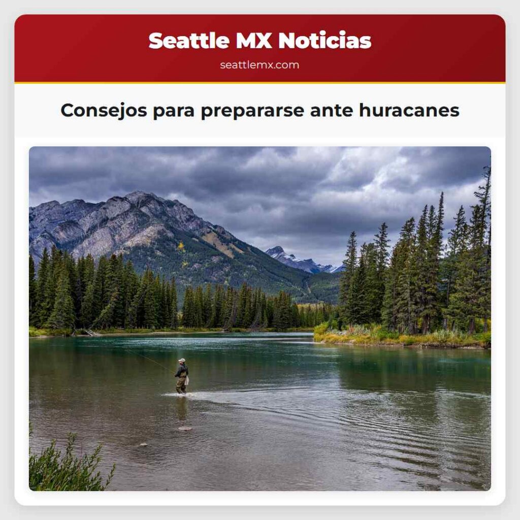 Consejos para prepararse ante huracanes