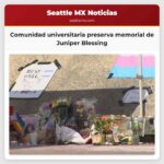 Comunidad universitaria preserva memorial de Juniper Blessing