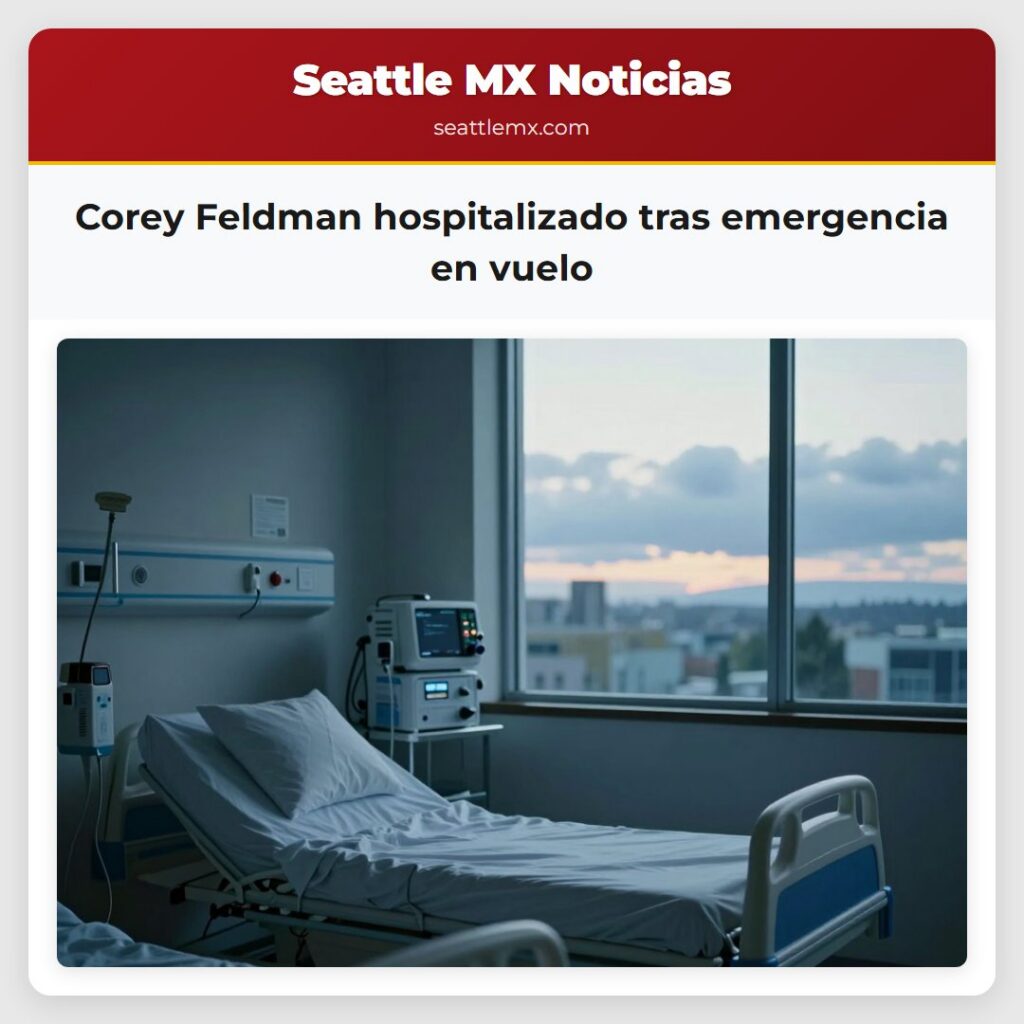 Corey Feldman hospitalizado tras emergencia en