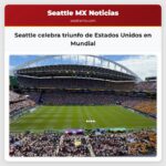 Seattle celebra triunfo de Estados Unidos en Mundial