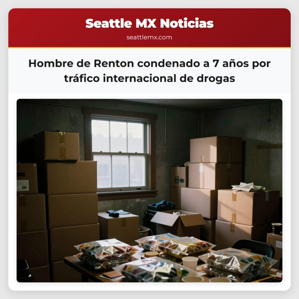 Hombre de Renton condenado a 7 años por tráfico