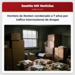 Hombre de Renton condenado a 7 años por tráfico internacional de drogas