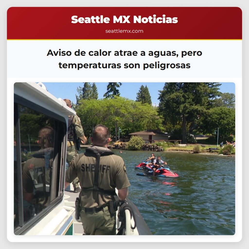 Aviso de calor atrae a aguas, pero temperaturas