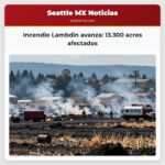 Incendio Lambdin avanza 13.300 acres afectados