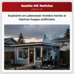 Explosión en Lakewood Hombre herido al fabricar fuegos artificiales