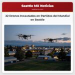 22 Drones Incautados en Partidos del Mundial en Seattle