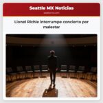 Lionel Richie interrumpe concierto por malestar