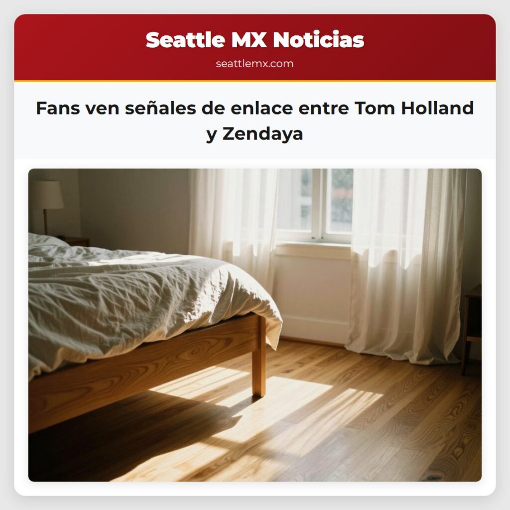 Fans ven señales de enlace entre Tom Holland y