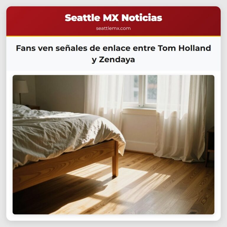 Fans ven señales de enlace entre Tom Holland y Zendaya