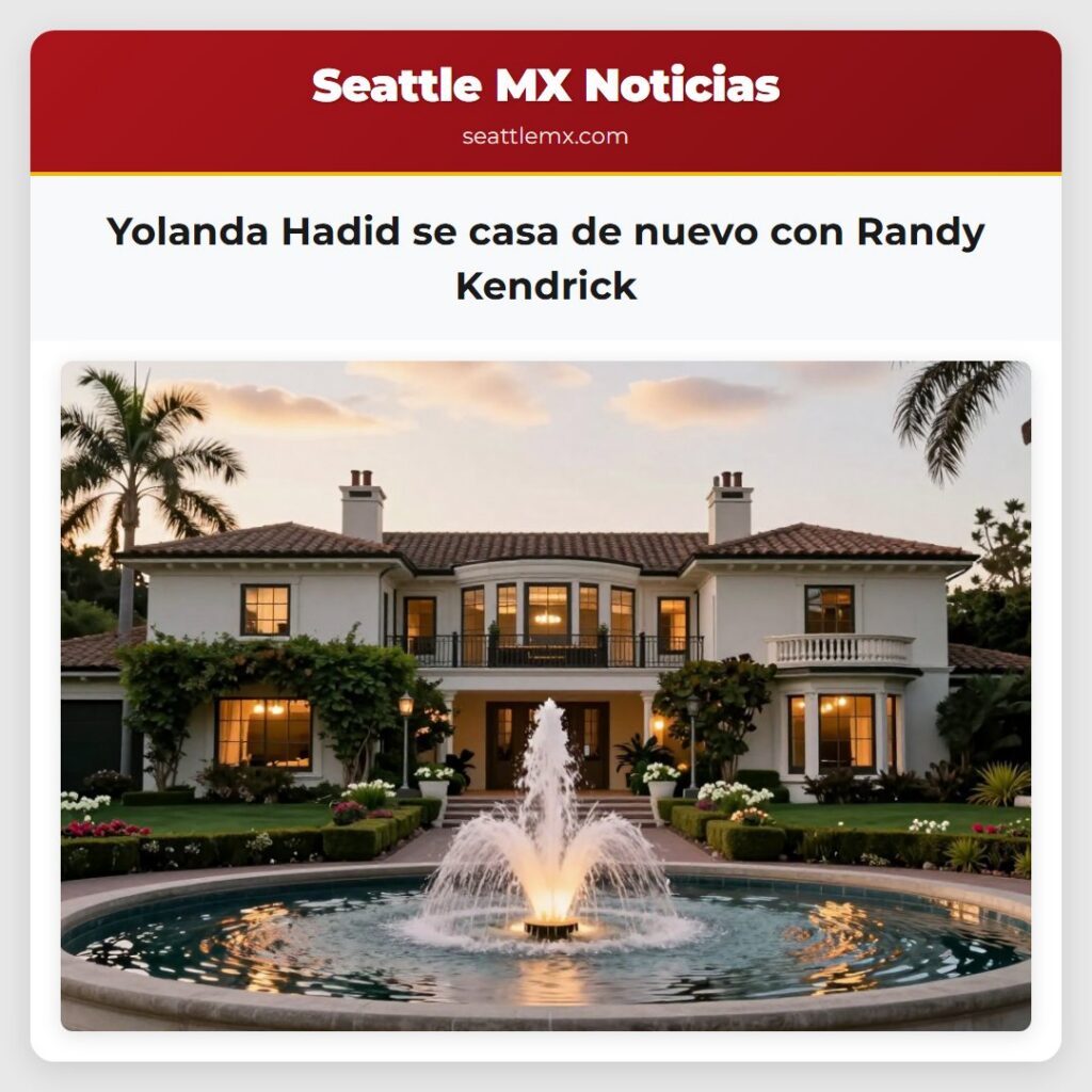 Noticias De Seattle 1 Yolanda Hadid se casa de nuevo con Randy Kendrick