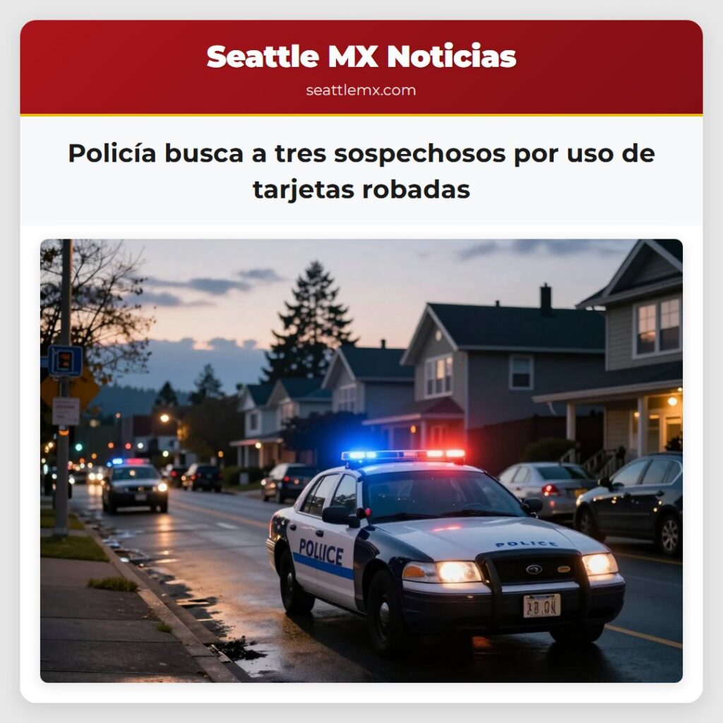 Policía busca a tres sospechosos por uso de