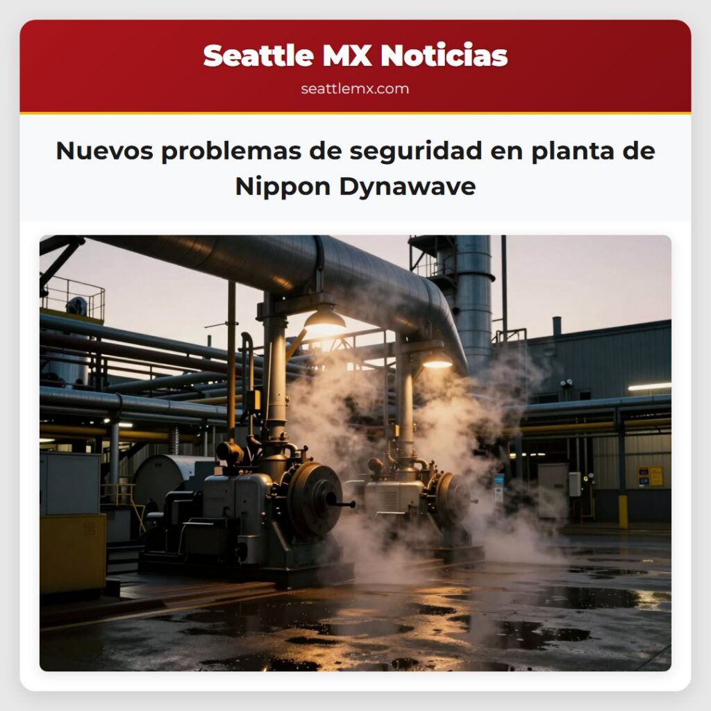 Nuevos problemas de seguridad en planta de Nippon