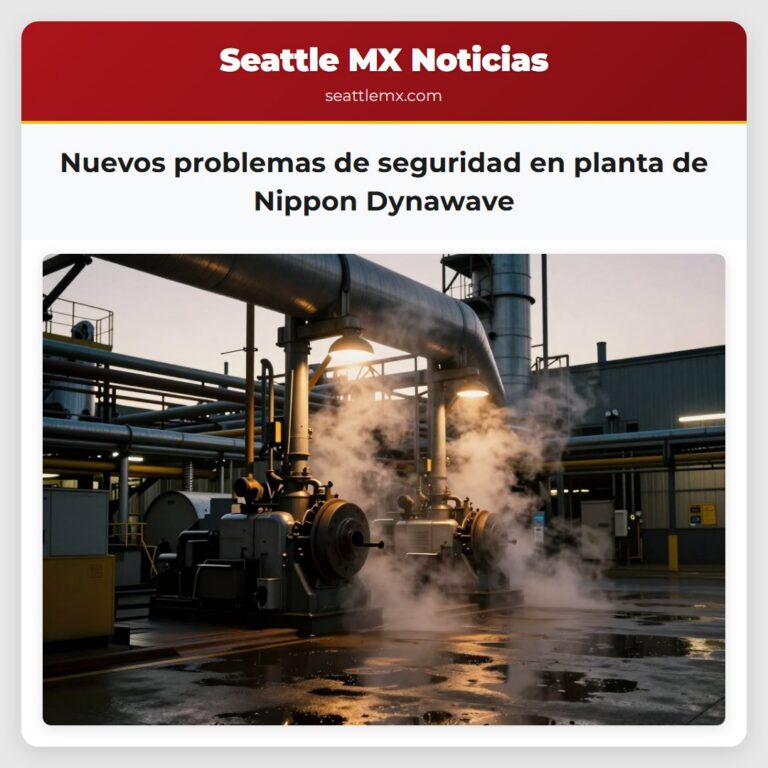 Nuevos problemas de seguridad en planta de Nippon Dynawave