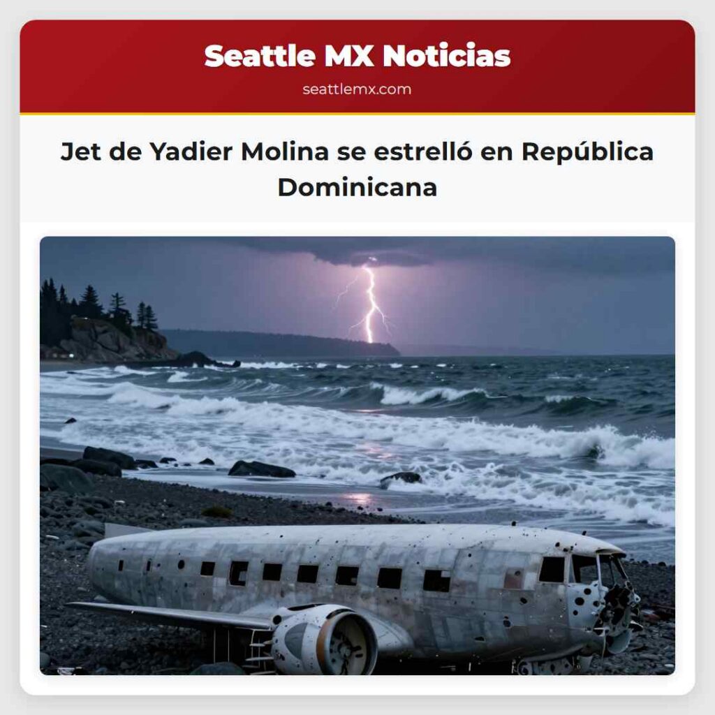 Noticias De Seattle 6 Jet de Yadier Molina se estrelló en República