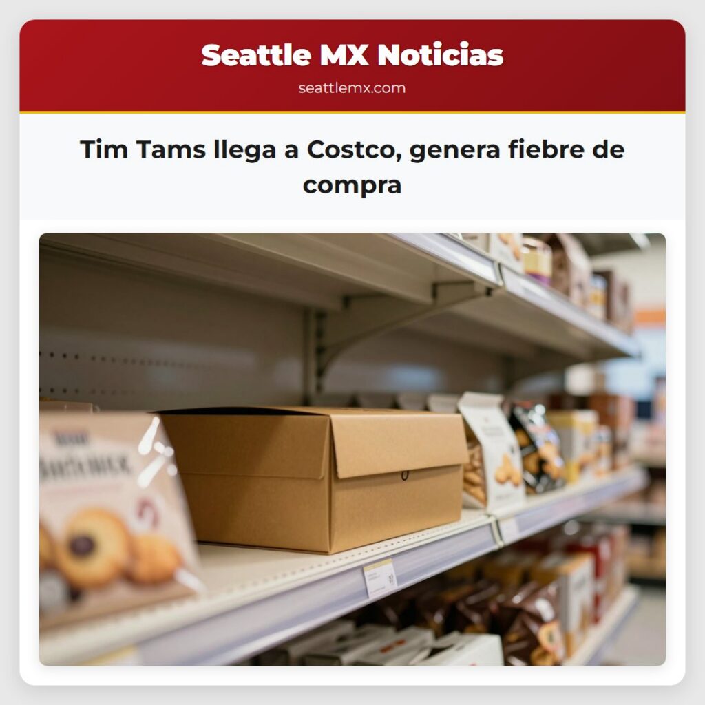 Tim Tams llega a Costco, genera fiebre de compra
