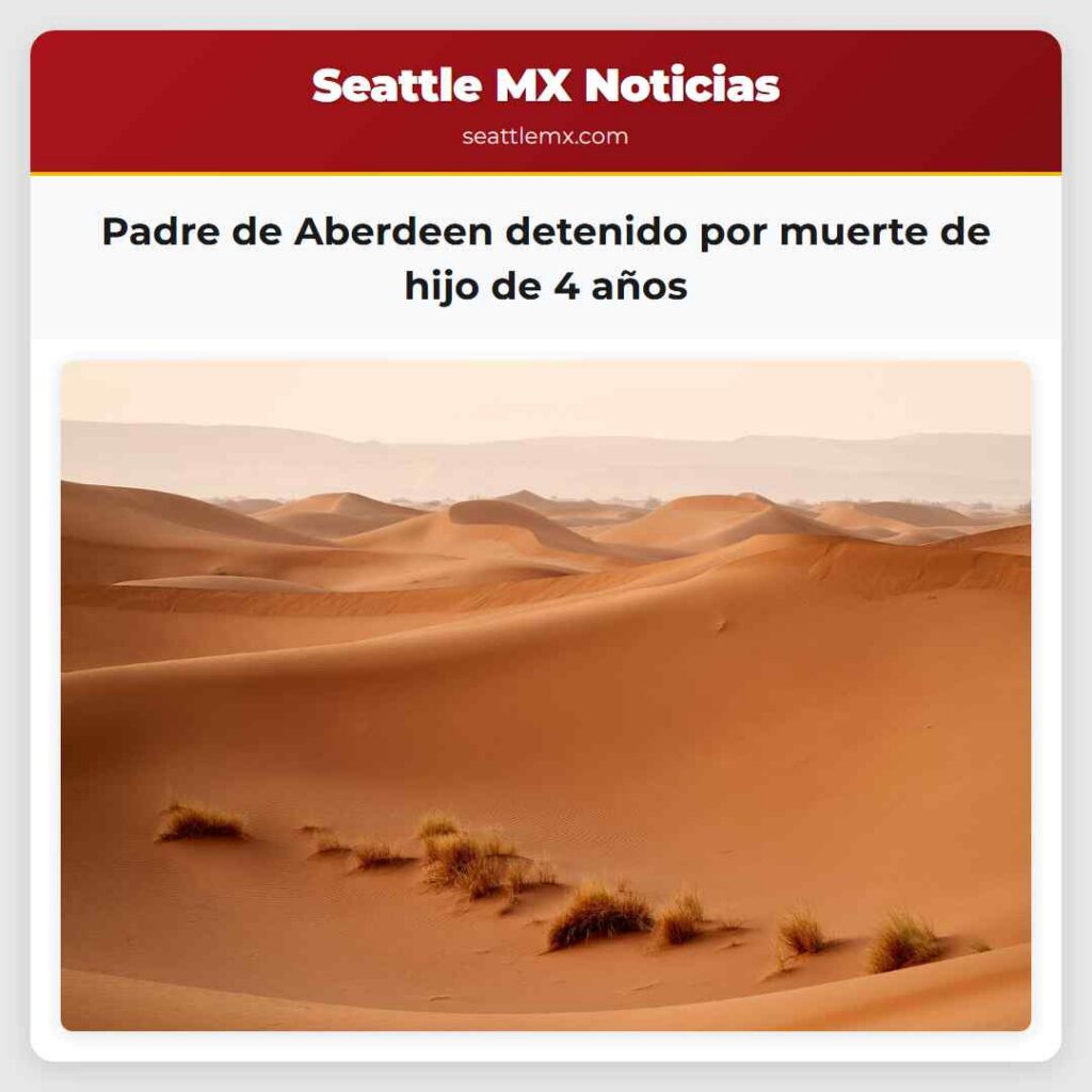 Padre de Aberdeen detenido por muerte de hijo de