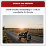Sheriff arresta adolescente por conducir motocicleta sin licencia