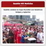 Seattle celebra la Copa Mundial con fanáticos belgas y egipcios