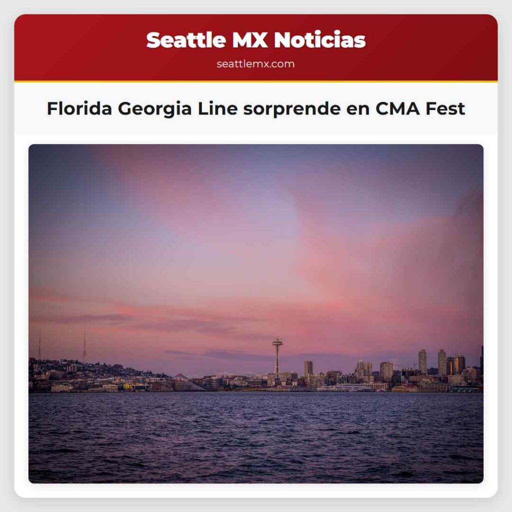 Florida Georgia Line sorprende en CMA Fest