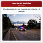 Hombre detenido por manejar con pistola I-5 cerrada