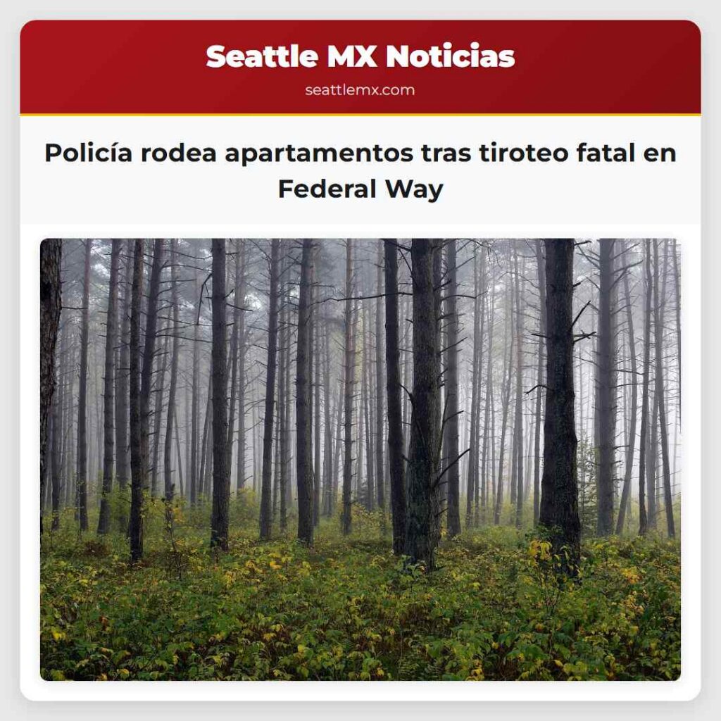 Policía rodea apartamentos tras tiroteo fatal en