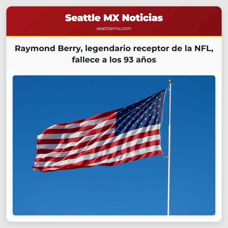 Raymond Berry legendario receptor de la NFL fallece a los 93 años